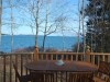 Deck off of the kitchen