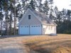 Custom Garage / Temporary Cottage until the Main House is Built / Photo taken right after construction