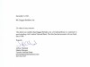 Letter of Good Standing