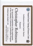 Certificate of Erosion Control Practices